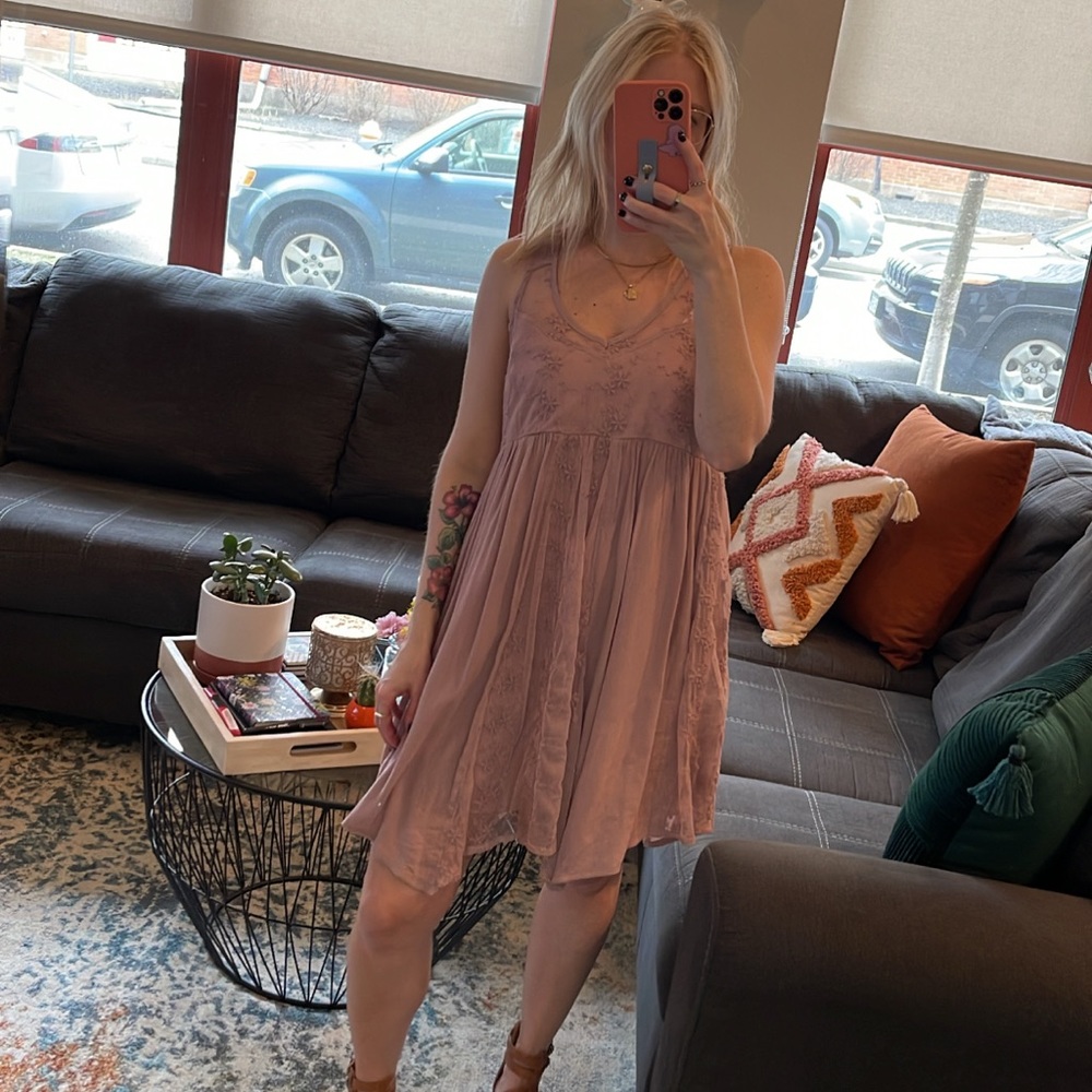 Dusty pink dress - Abercrombie size XS